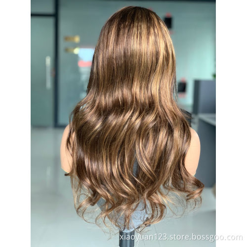 Mayqueen Wholesale Wigs 100% Human Hair Vendors Ombre Body Wave Brazilian Human Hair HD Lace Front Wigs For Black Women